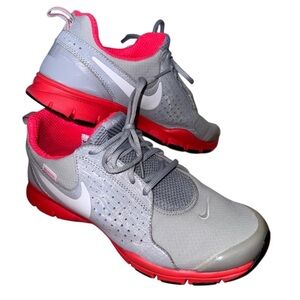 Nike Gray and Orange Trainer H2O Repel Running Shoes Comfort Foam - Womens 8.5